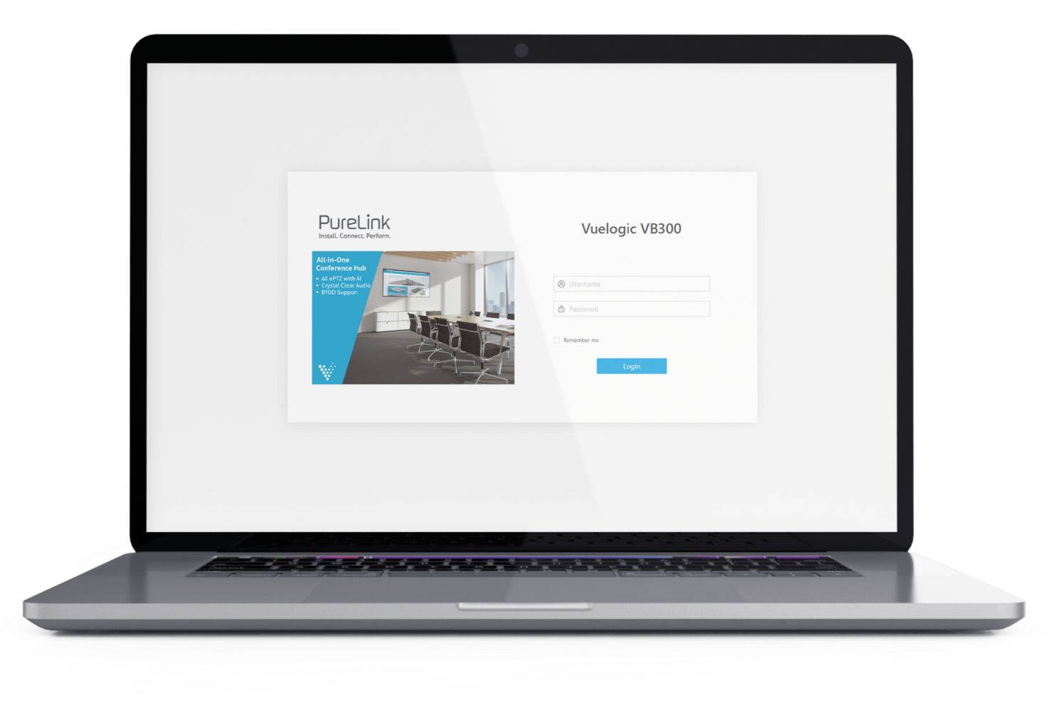 VB300 Web Interface